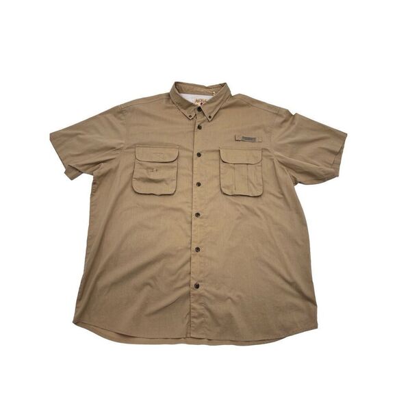 Red Head Other - Red Head Tactical Shooting Safari Fishing Shirt 2XL Tan Beige Short Sleeve